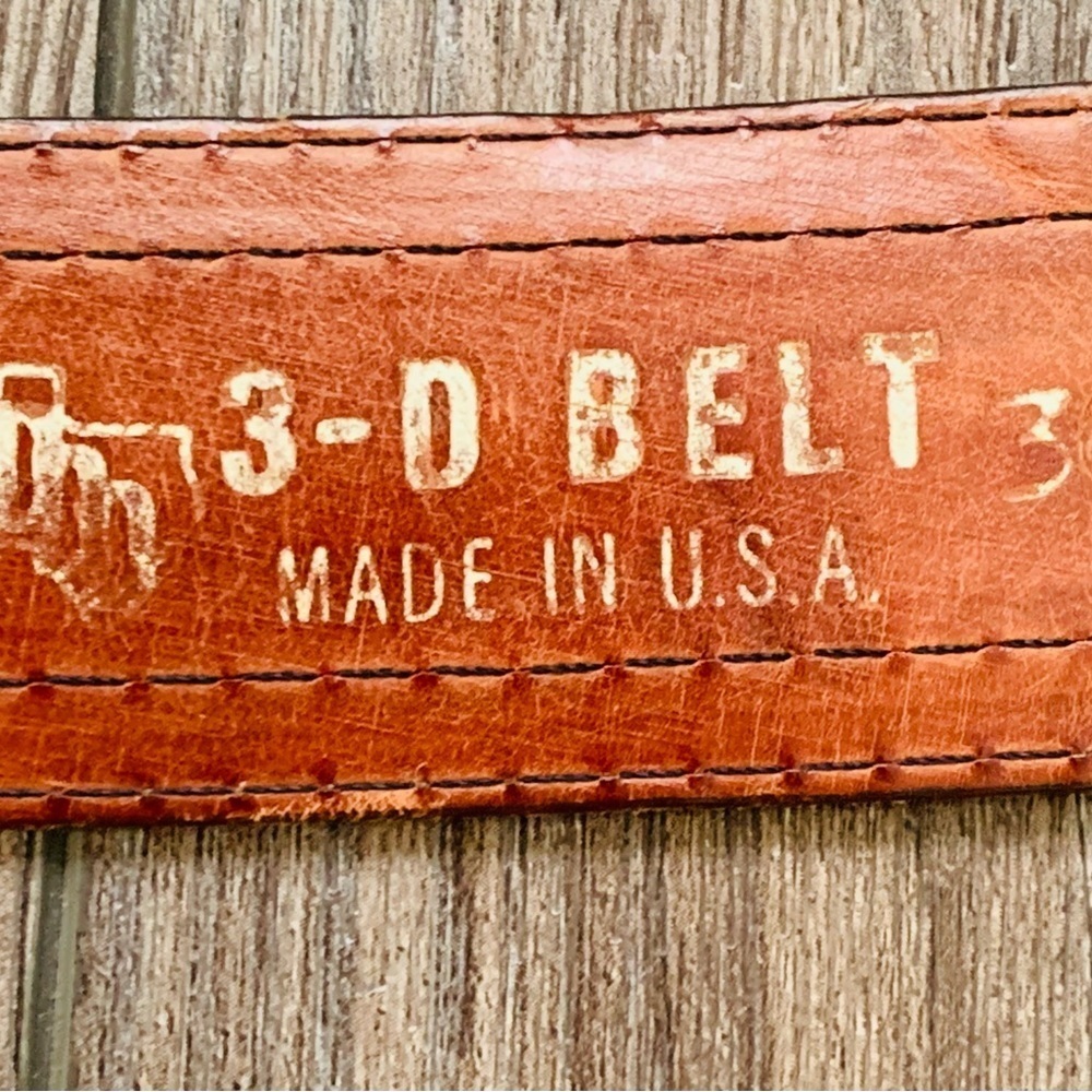 Leather belt - Picture 10 of 14